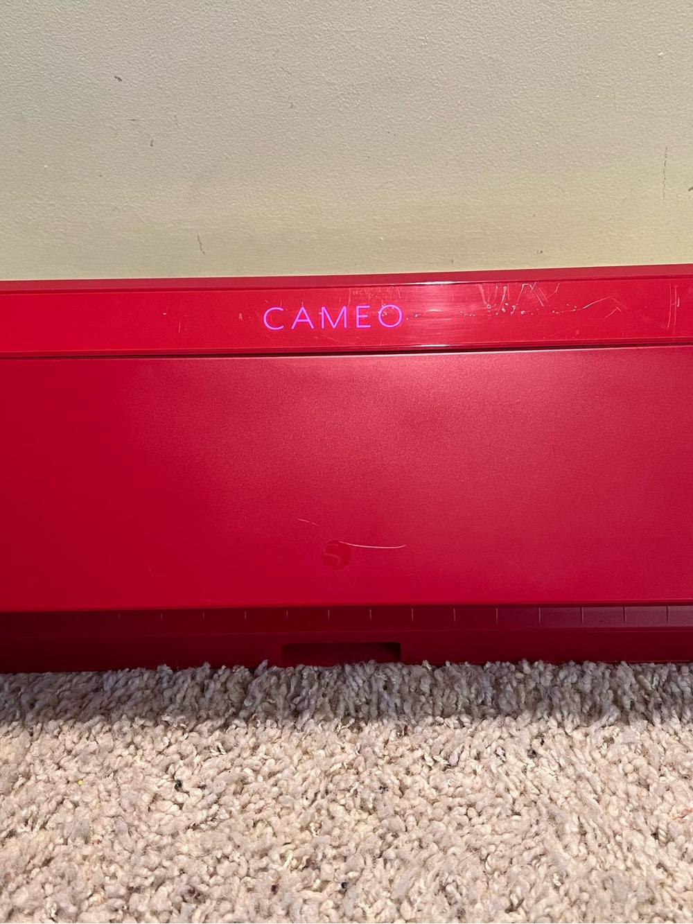 Silhouette Cameo Craft Cutting Machine in Red